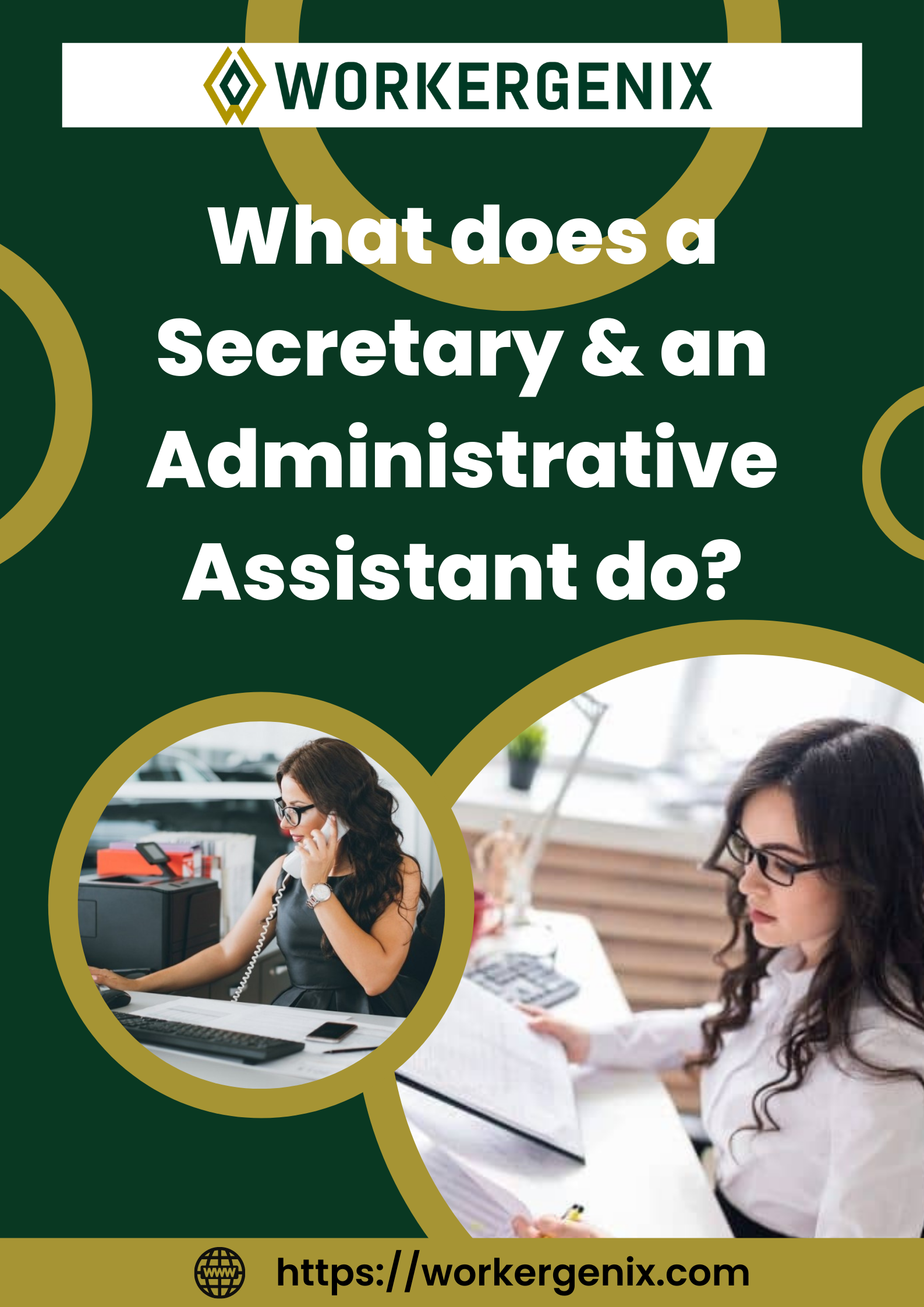 What Does A Secretary And Administrative Assistant Do? Workergenix