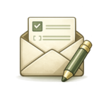 Icon representing making a simple email introduction